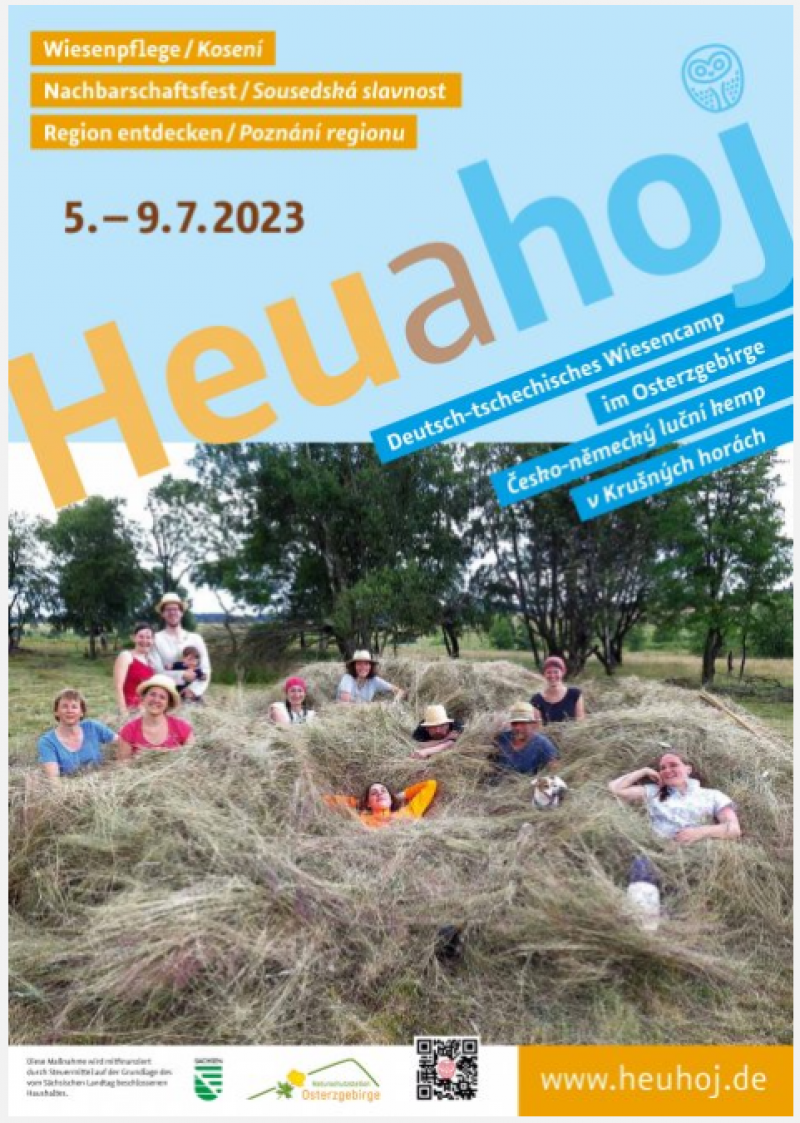 Plakat HeuHoj Camp 2023
